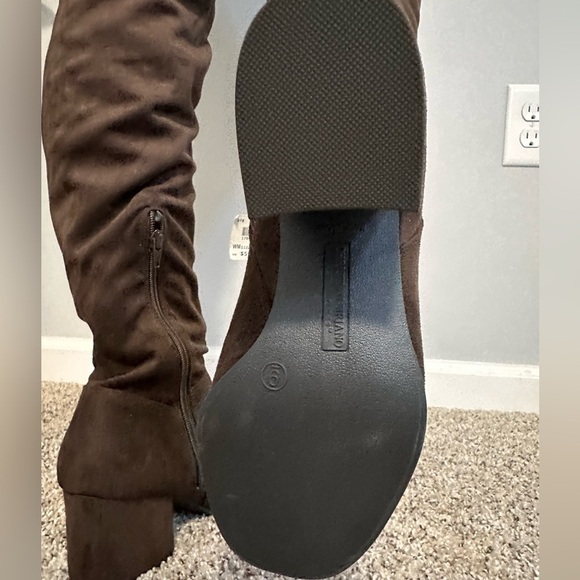 ✨ Christian Siriano Chocolate Samiya Over-the-Knee Boot ✨ - Picture 12 of 16